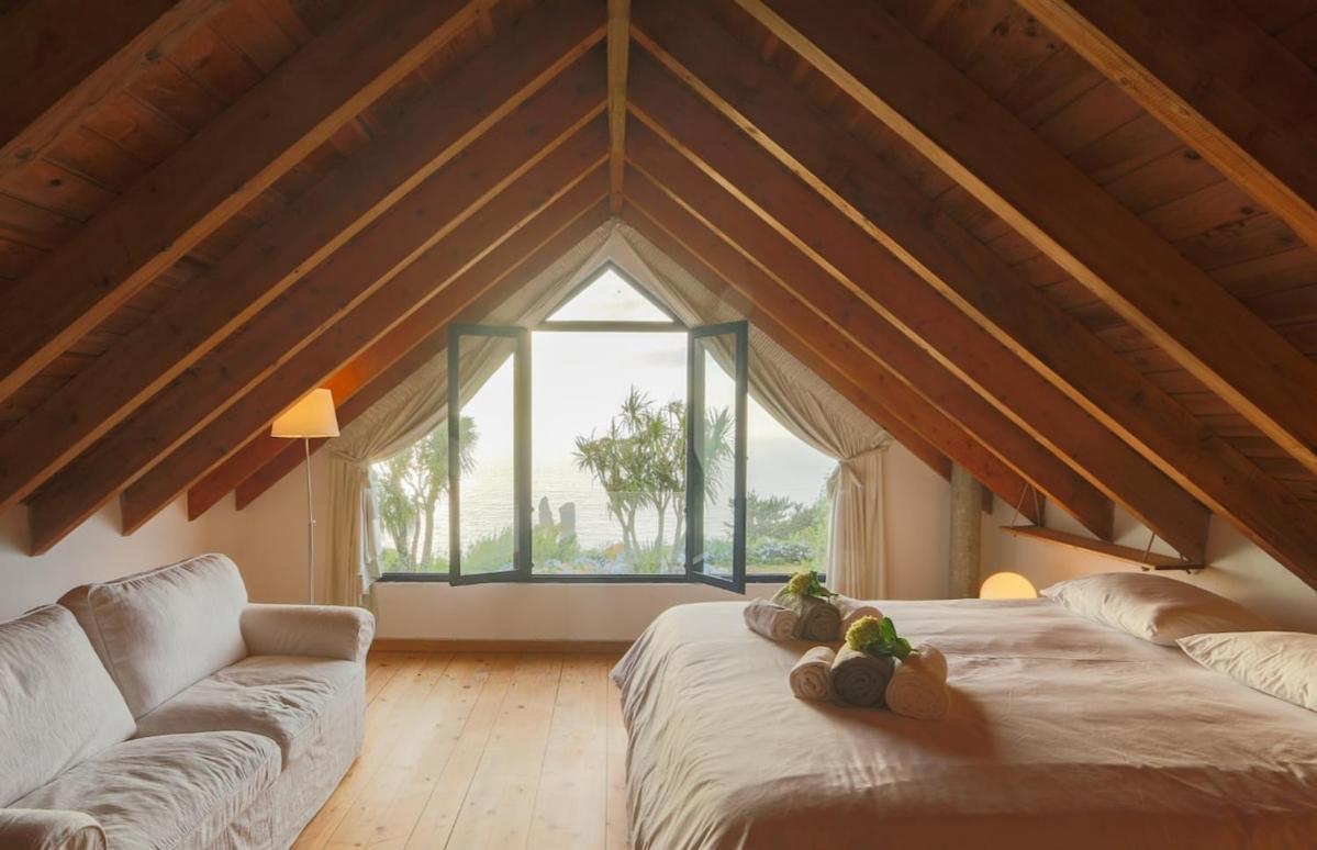 Green Oceanview Relaxing Cottage มอสเตรอส ภายนอก รูปภาพ